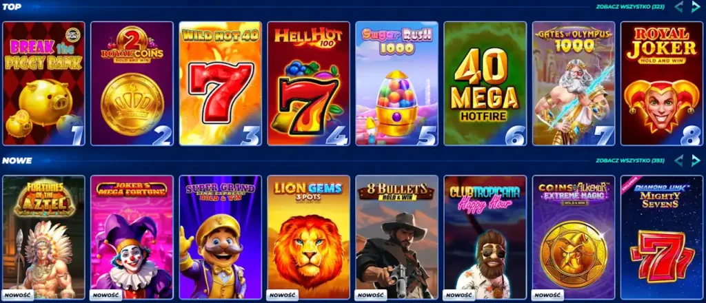 BassBet Casino Games